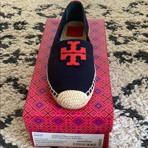 NIB Tory Burch espadrille flats (9)